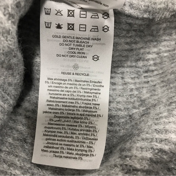 Vero Moda Grey V-Neck Sweater - Picture 7 of 7